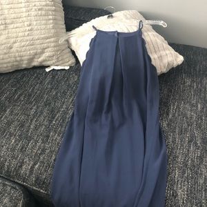 Navy blue dress